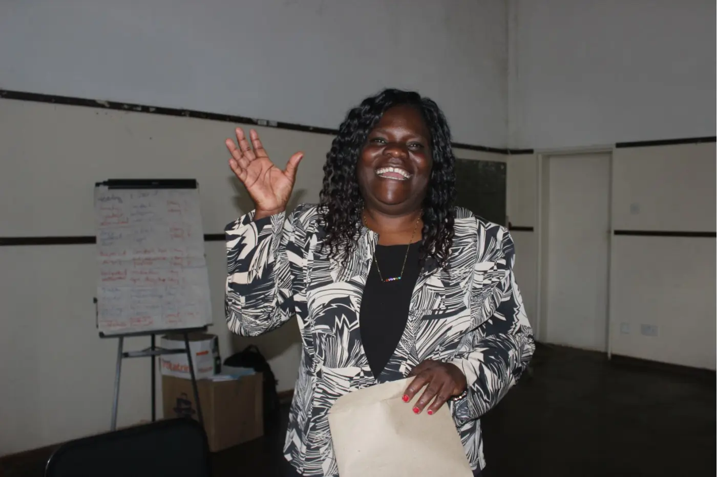 A church leader participating in VNZ community work