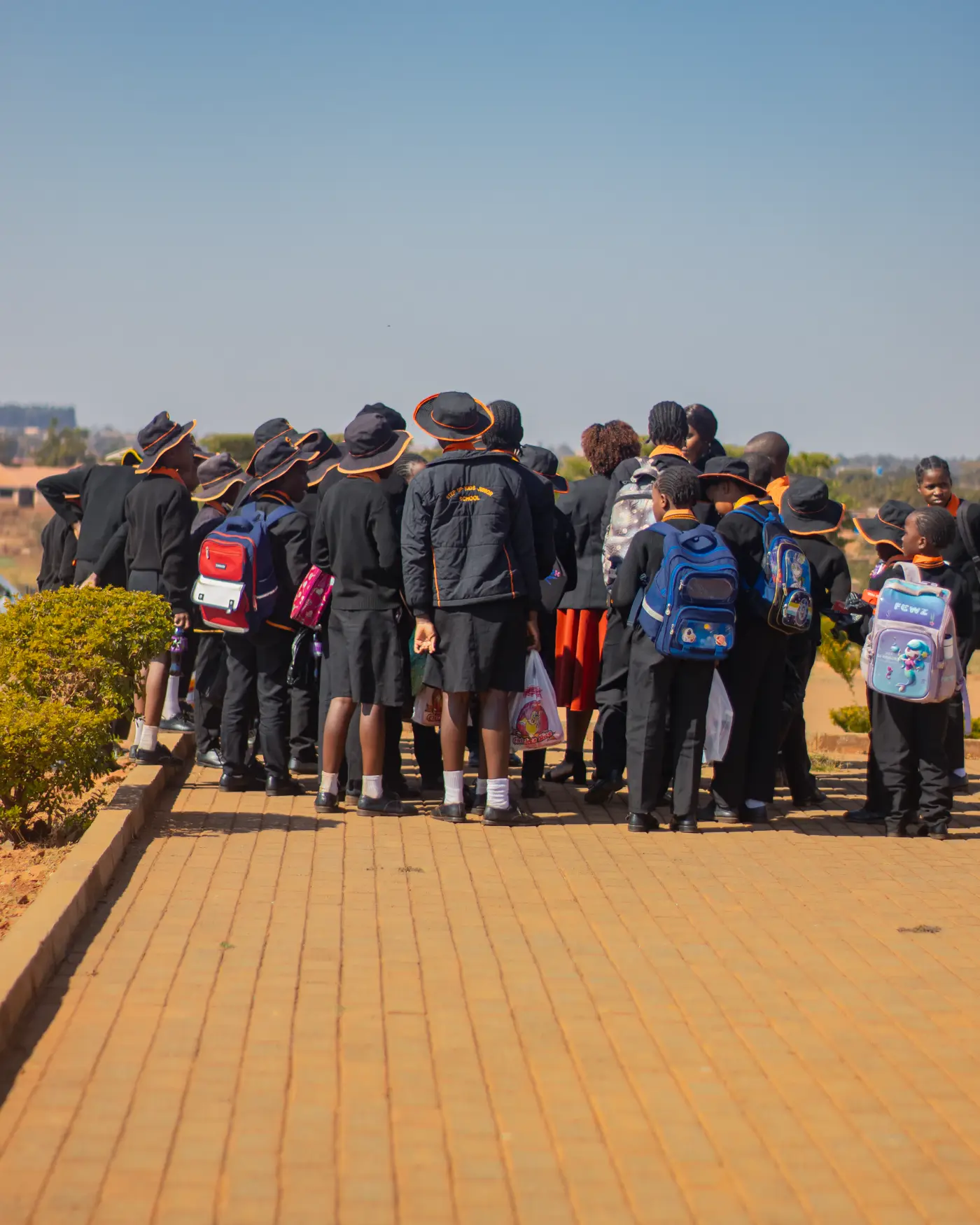 People participating in child protection activities