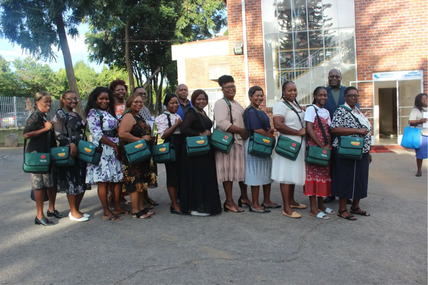 People participating in access to justice activities
